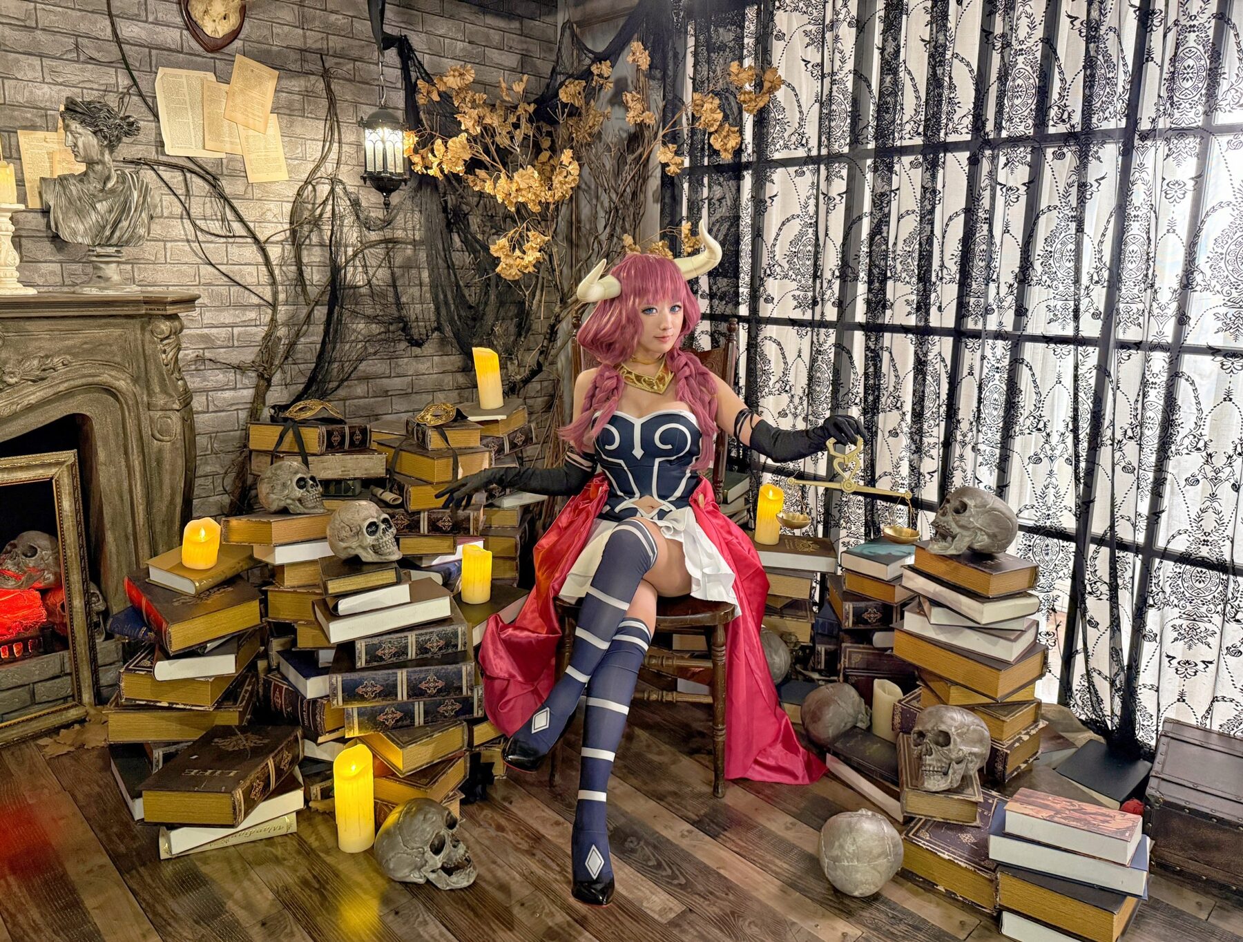 《葬送的芙莉蓮》大魔族阿烏拉COS(持續新增照片或骷髏) @YULIKO x 琇的異世界*｡ﾟ