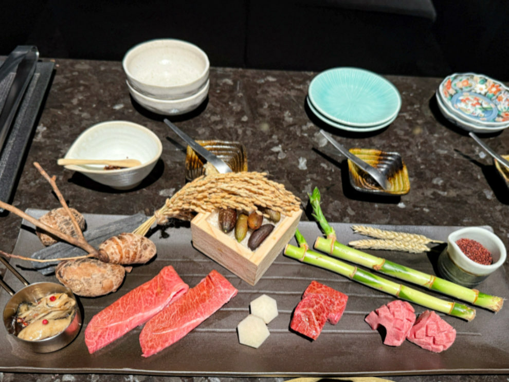 【信義區景觀餐廳推薦】全台最高燒肉懷石美饌!和牛47(微風南山47F) @YULIKO x 琇的異世界*｡ﾟ