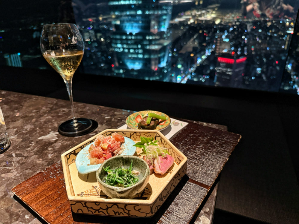 【信義區景觀餐廳推薦】全台最高燒肉懷石美饌!和牛47(微風南山47F) @YULIKO x 琇的異世界*｡ﾟ