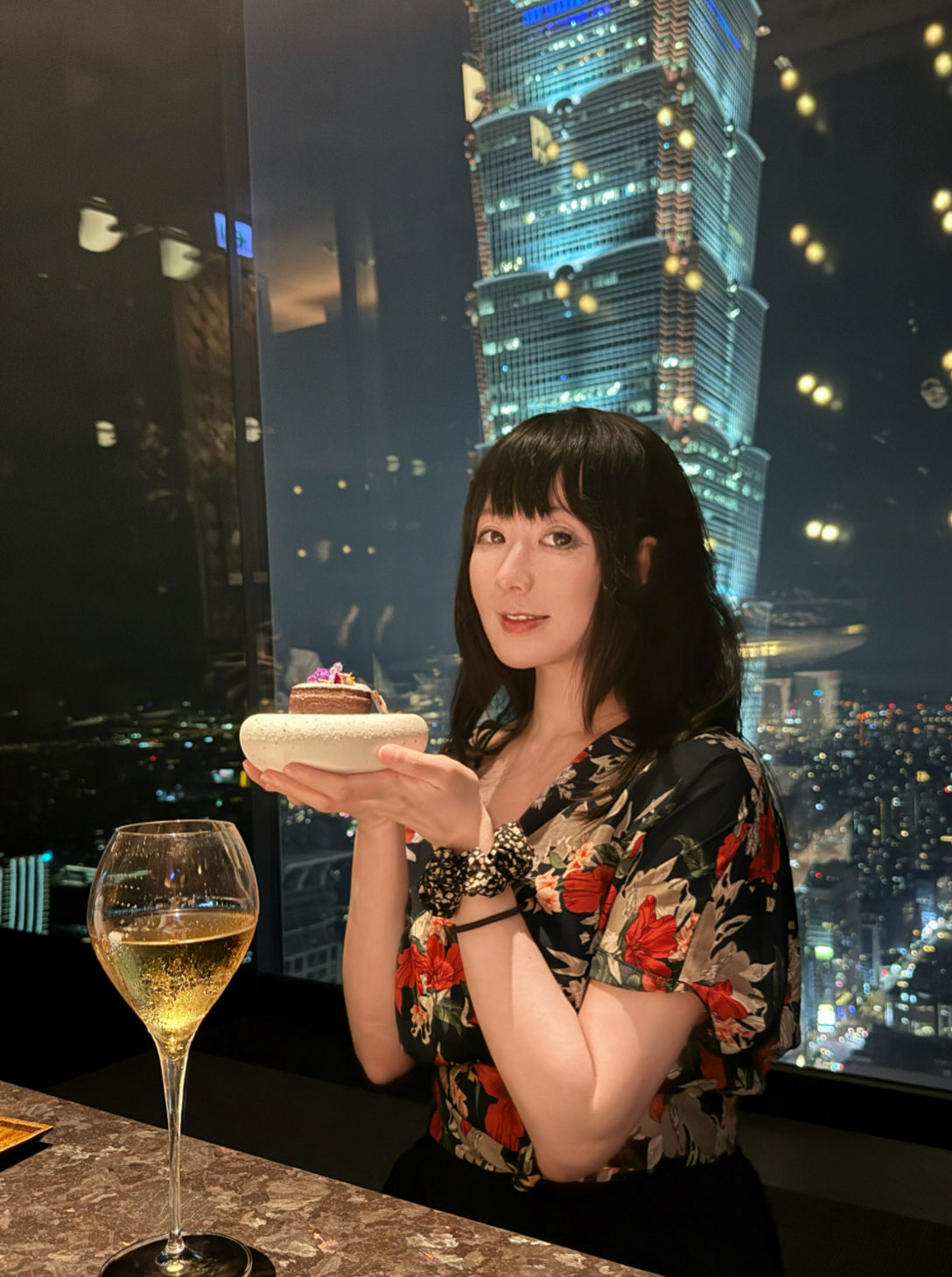 【信義區景觀餐廳推薦】全台最高燒肉懷石美饌!和牛47(微風南山47F) @YULIKO x 琇的異世界*｡ﾟ